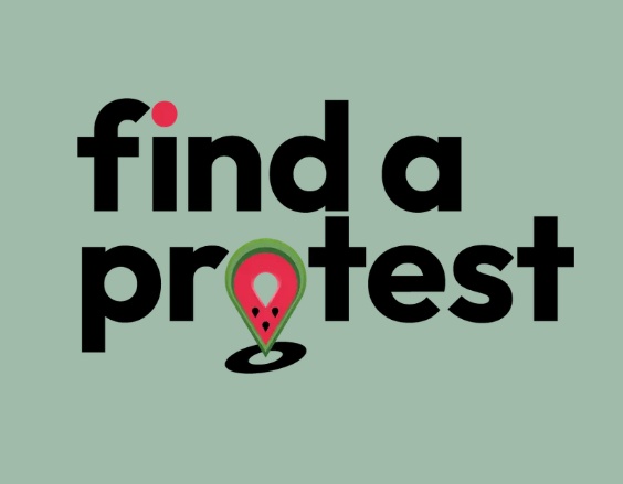 Find a Protest logo